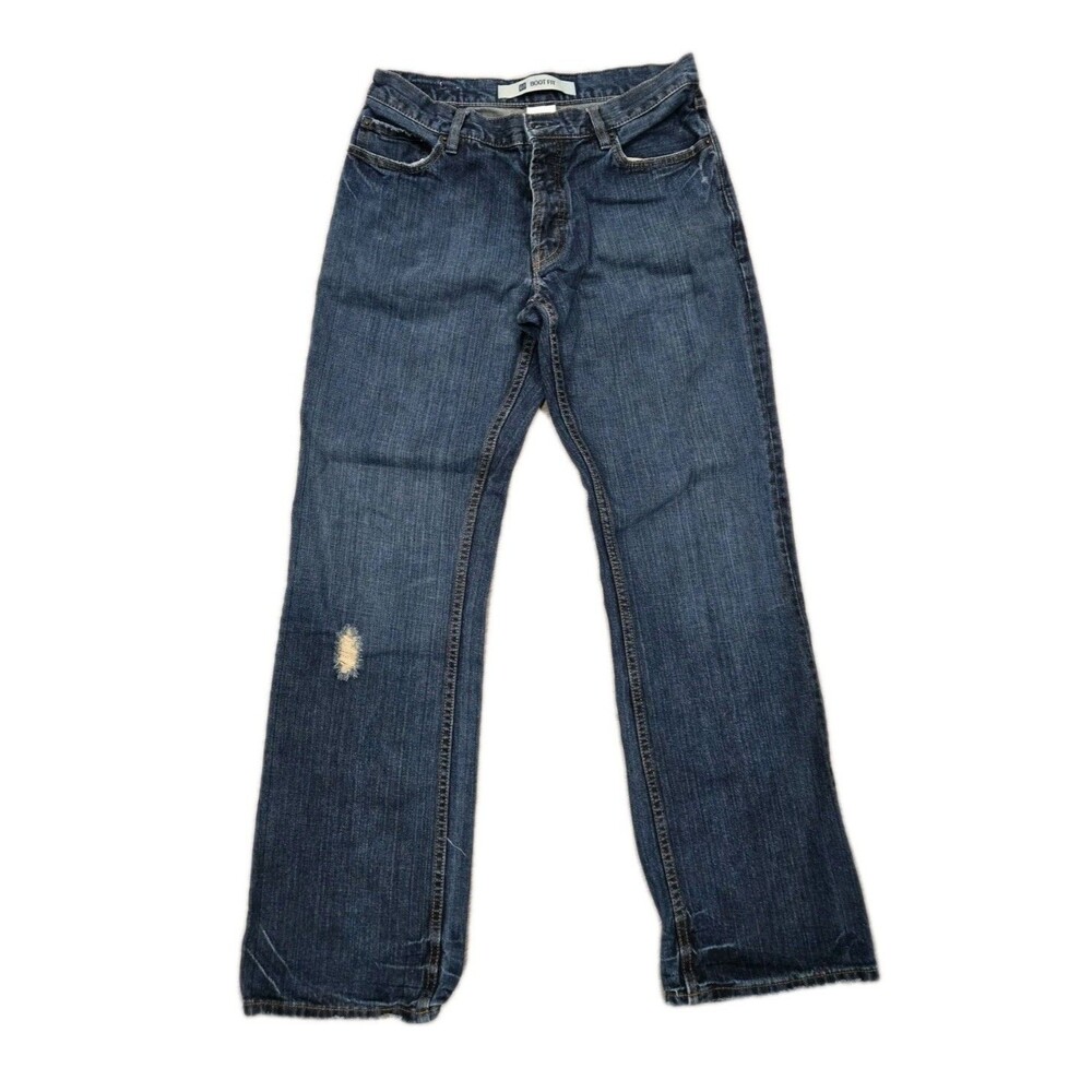 GAP Men’s Boot Fit Jeans Size 32x34 Dark Wash 100% Cotton Classic Denim